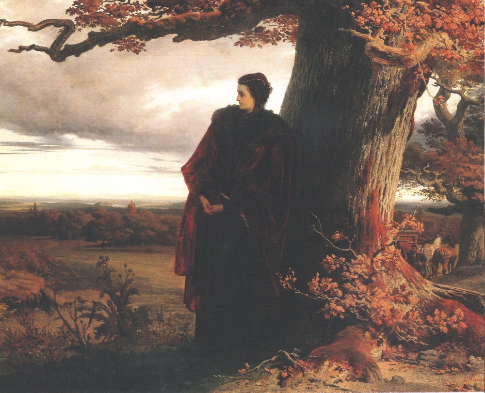 Izabela Zápolya żegna Siedmiogród, Sándor Wagner, 1863 r., domena publiczna