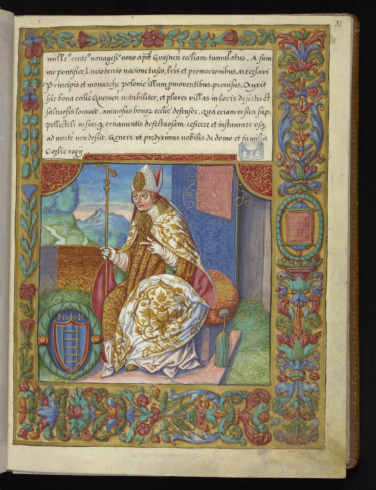 Stanisław Samostrzelnik, Catalogus archiepiscoporum Gnesnensium, karta 31, domena publiczna