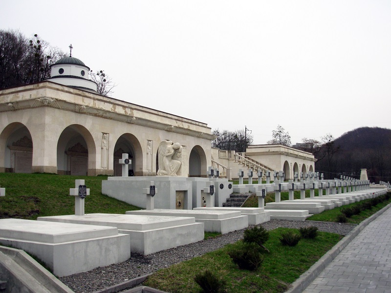 Cmentarz Orląt – katakumby, widok współczesny, fot. Michał Pszczółkowski