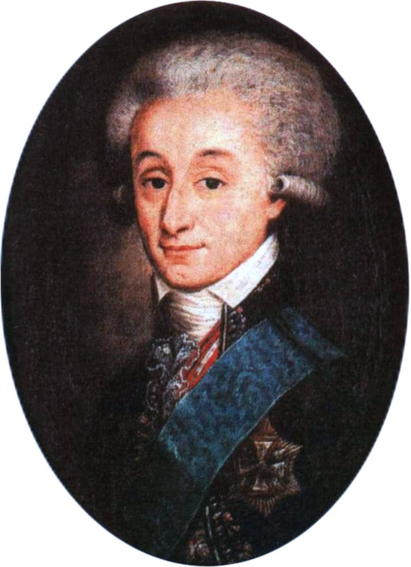 Maciej Radziwiłł portret na ciemnym tle 