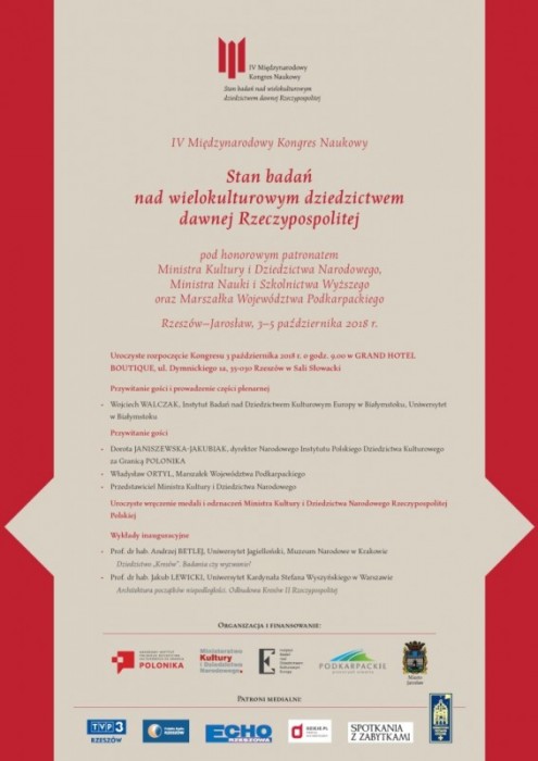 Otwórz zdjęcie Kongres Naukowy Stan badań nad wielokulturowym dziedzictwem