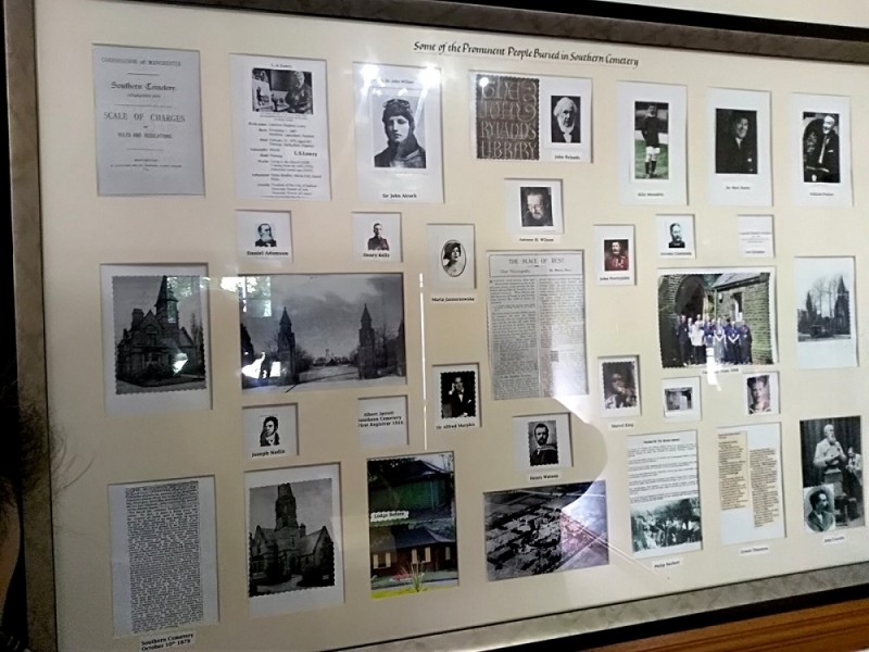 Tableau w muzeum w Manchesterze, w środku portret Marii Pawlikowskiej Jasnorzewskiej, sierpień 2018 – Instytut POLONIKA