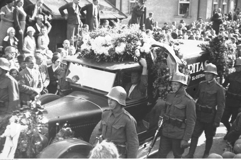 Pogrzeb Żwirki i Wigury, Warszawa, 1932, NAC – Instytut POLONIKA