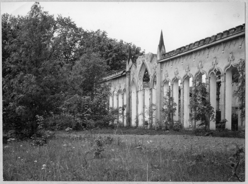 Połoneczka, oranżeria. stan ok. 1930, fot. Sawoniewicz, fot. ze zbiorów IS PAN