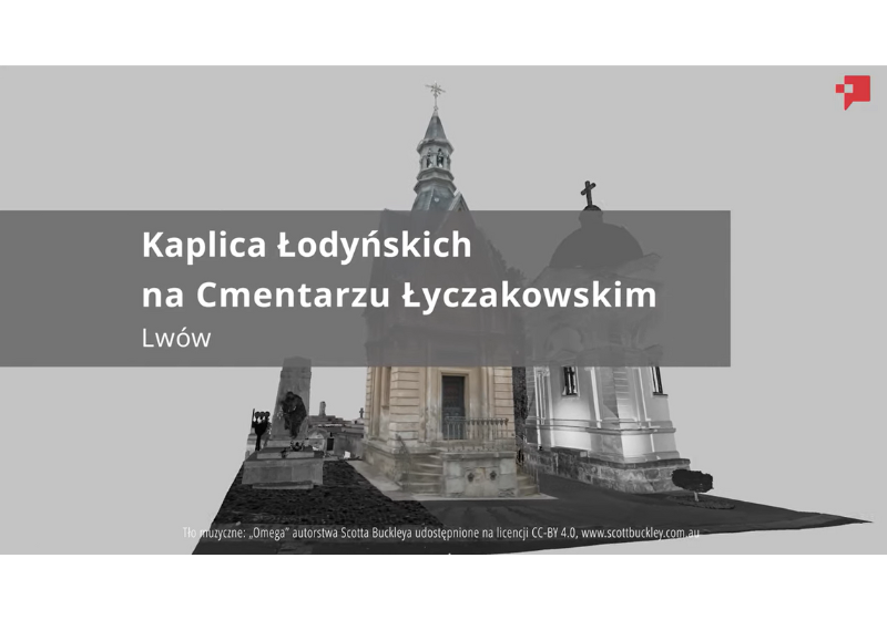 Kaplica Łodyńskich w skaningu 3D
